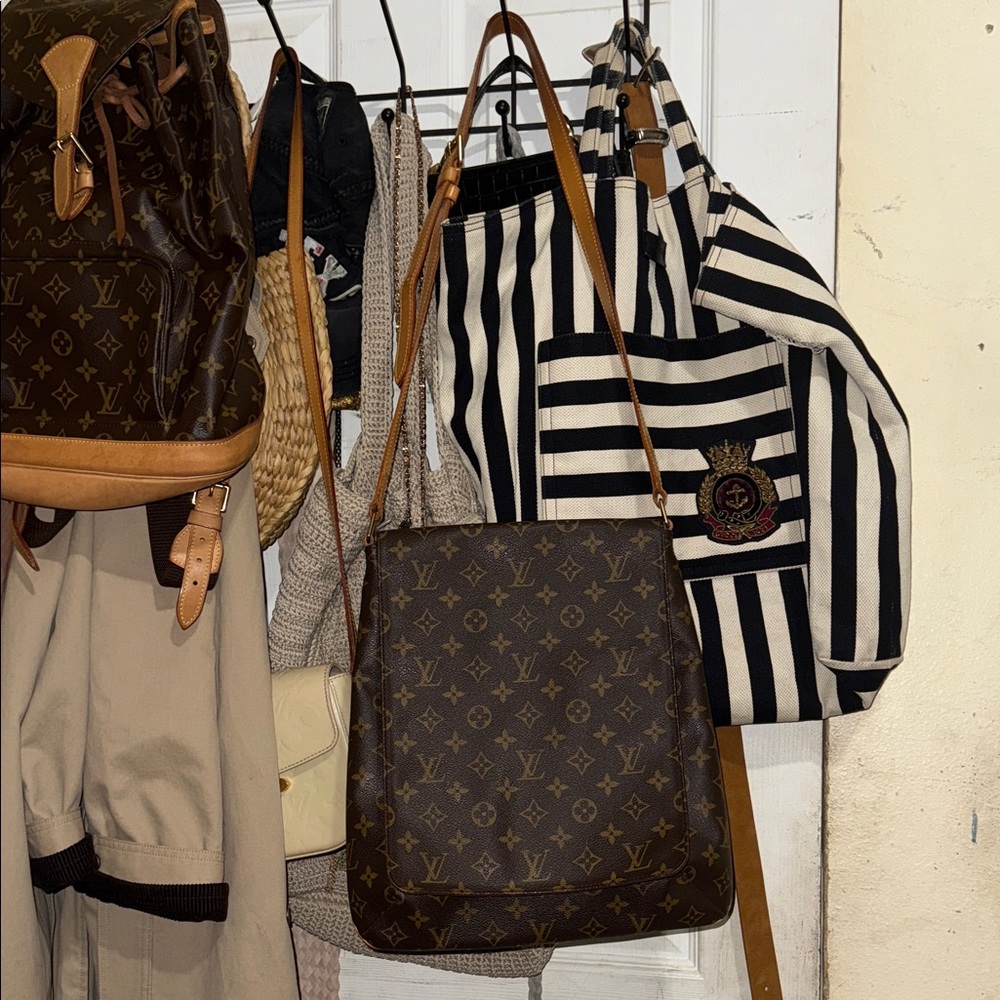 Louis Vuitton Brown Monogram Backpack
